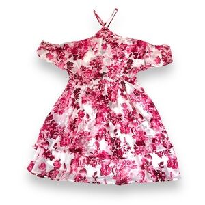 Justfab off-shoulder floral mini dress